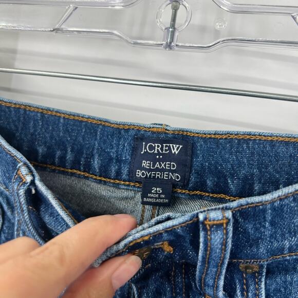 J. Crew Factory Relaxed Boyfriend Jeans in All-Day Stretch - Picture 3 of 7